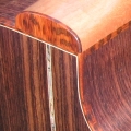 left-handed cutaway detail